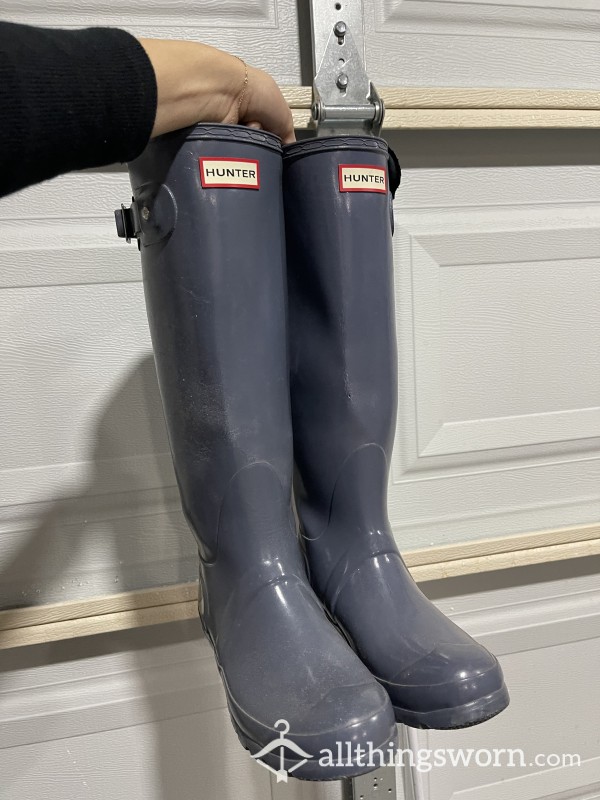 WORN Hunter Rain Boots