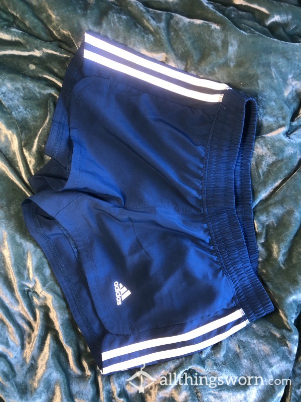 *worn In An IRL Session* Tiny Adidas Gym Shorts