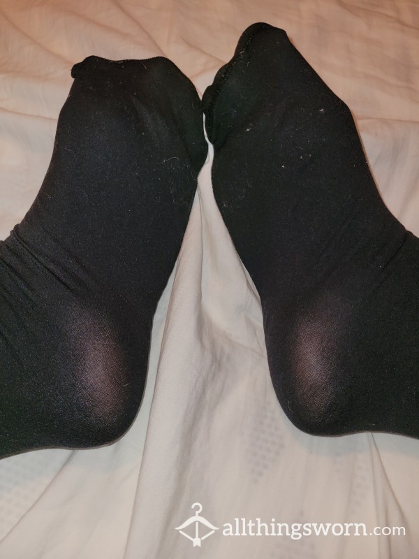 Worn In Black Stockings
