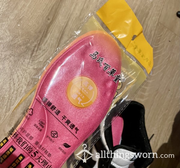 Worn Insoles - My Little Toes Pressed And Sweating Inside My Shoe