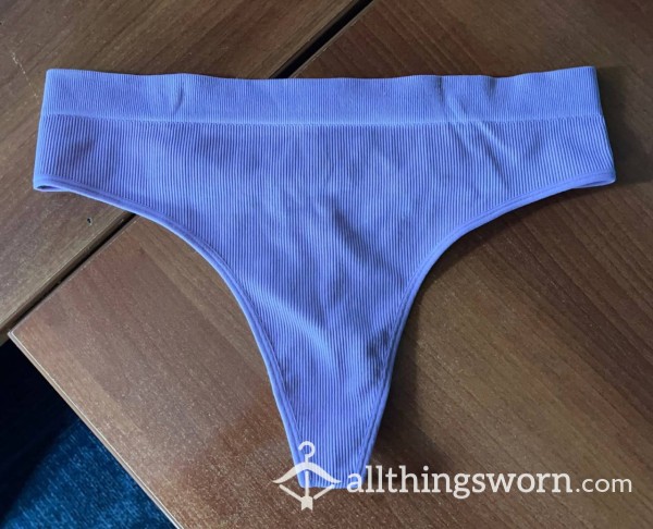 Worn Just For You ✨ Light Purple 💜 High Rise Thong