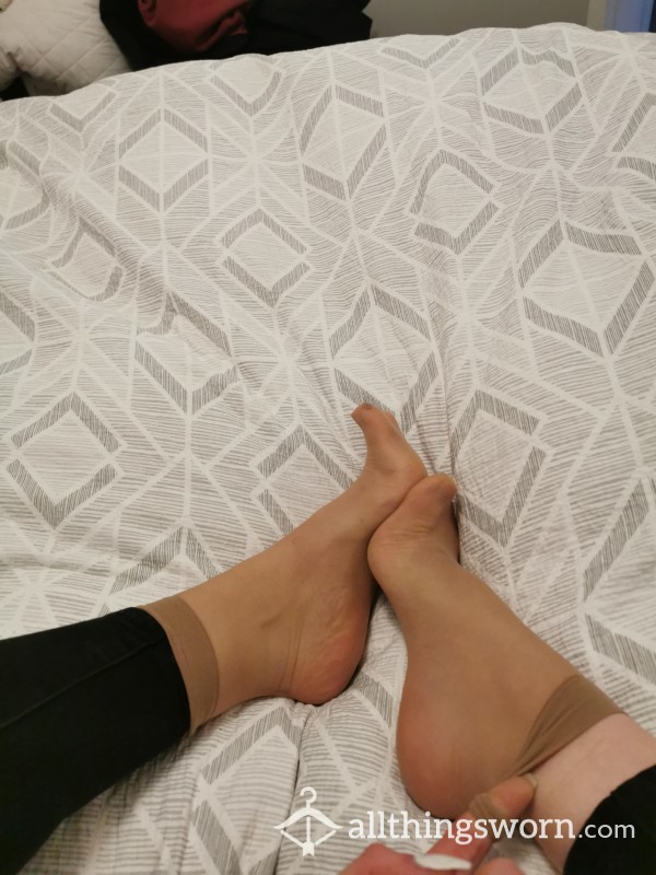 Worn Nylon Socks/tights