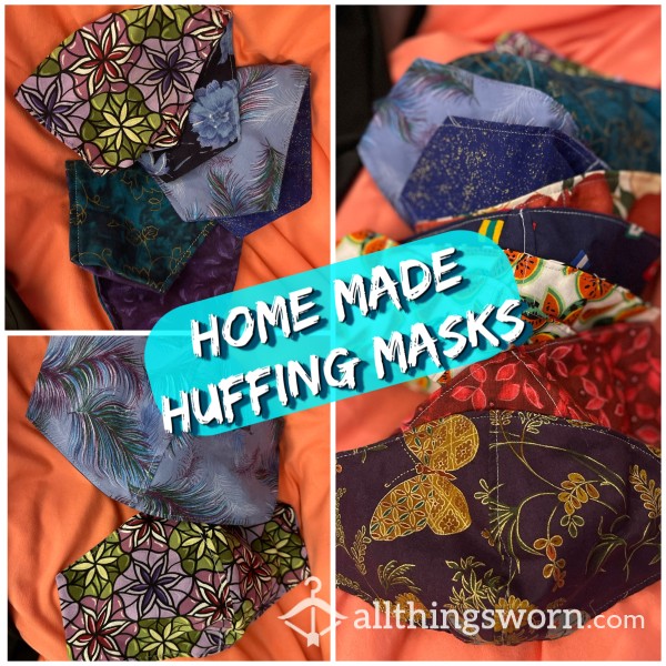 Worn Or Stuffed 😍 Home Made Huffing Masks! | Double Sided Cotton | Customizable