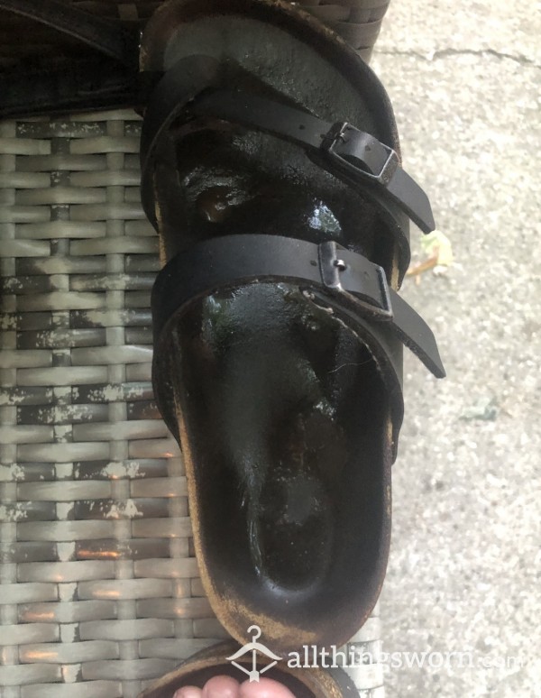 Worn Out Birkenstocks Size 7, NEVER Worn With Socks