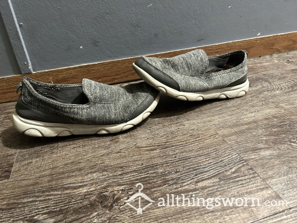 Worn Out Slip Ons
