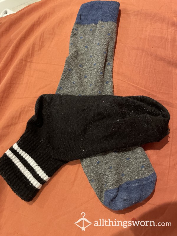 His And Hers - Alpha And Queen Worn Socks - Cuck Boys Only 🤭