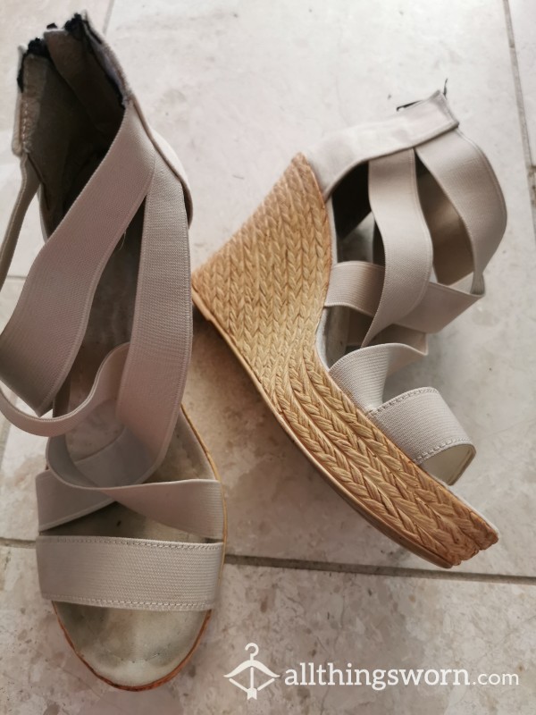 Worn-out Summer Wedges
