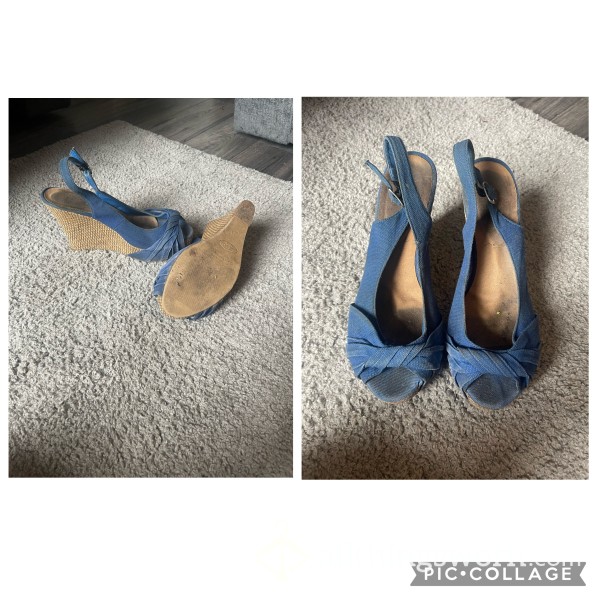 Worn Out Wedges (had Them 13 Years)