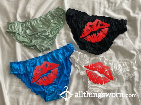 Worn Silky Panties 💚Green Still Available