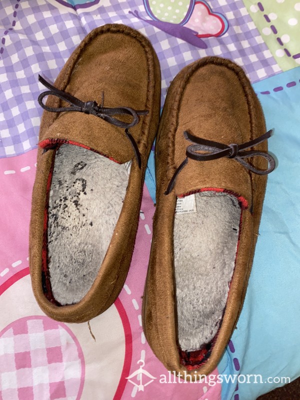 Worn Smelly House Shoes