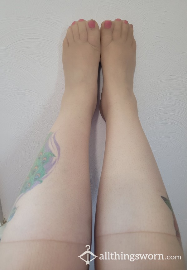 Worn, Smelly Knee-Highs - Plus Size
