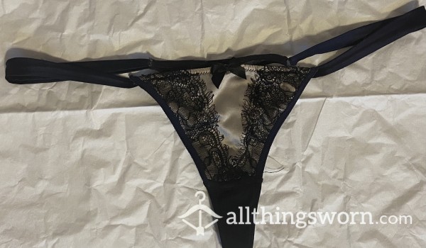 Worn Strappy Ann Summers Thong