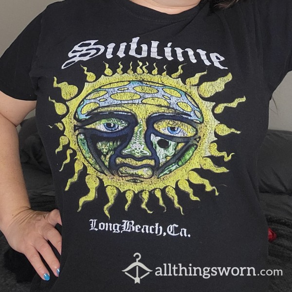 Worn Sublime Tee, Mens Size L