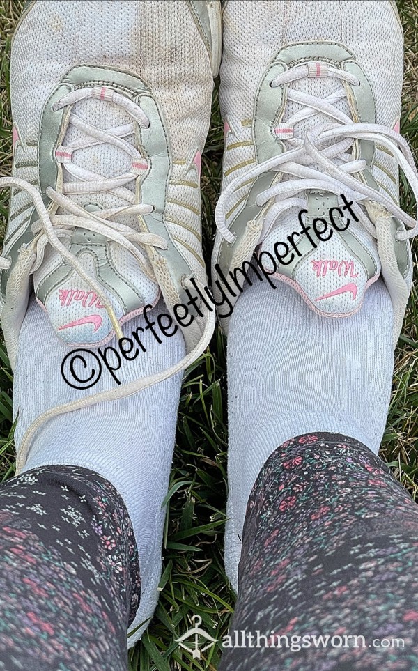 Worn Sweaty Socks From A Hike