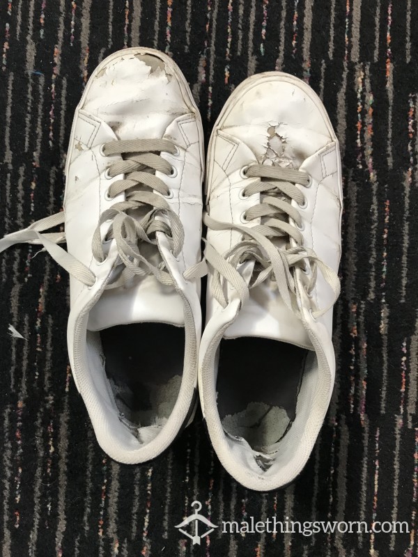 Worn Used Gym Shoes