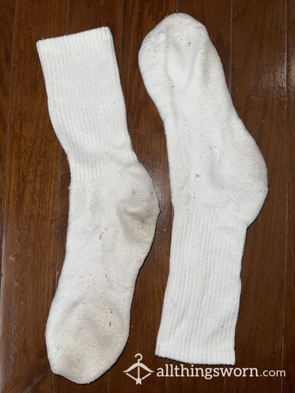 Worn White Socks 🤍