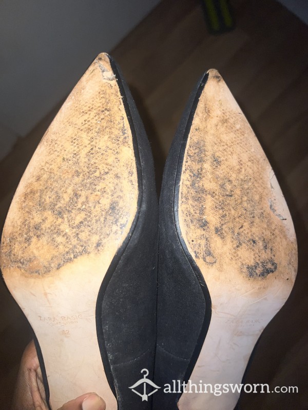 Worn Work Goddess Heels - AVAILABLE IN SIZE 9, 9.5, 10 & 8 UK SIZE