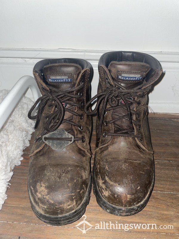 Wornout Hiking Boots