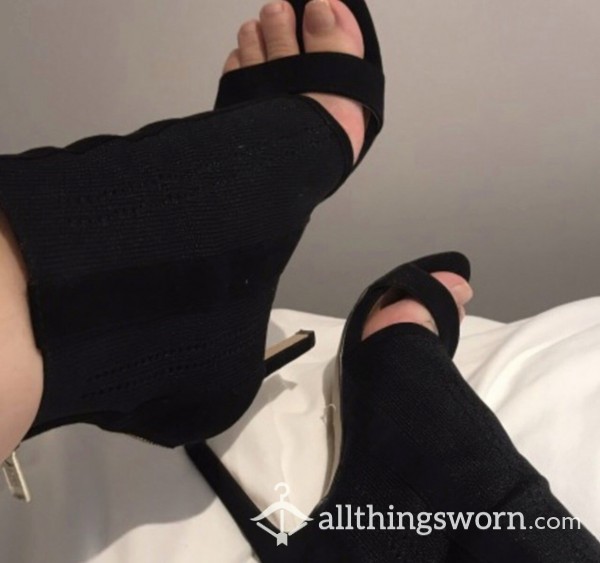 WOW. Have I Got Something Hot For You! 🔥 Sexy AF Bandage Ankle Heel Boots