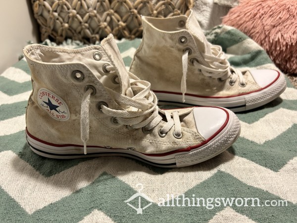 Wrecked High Top Chuck Taylors- Choose Your Own Adventure