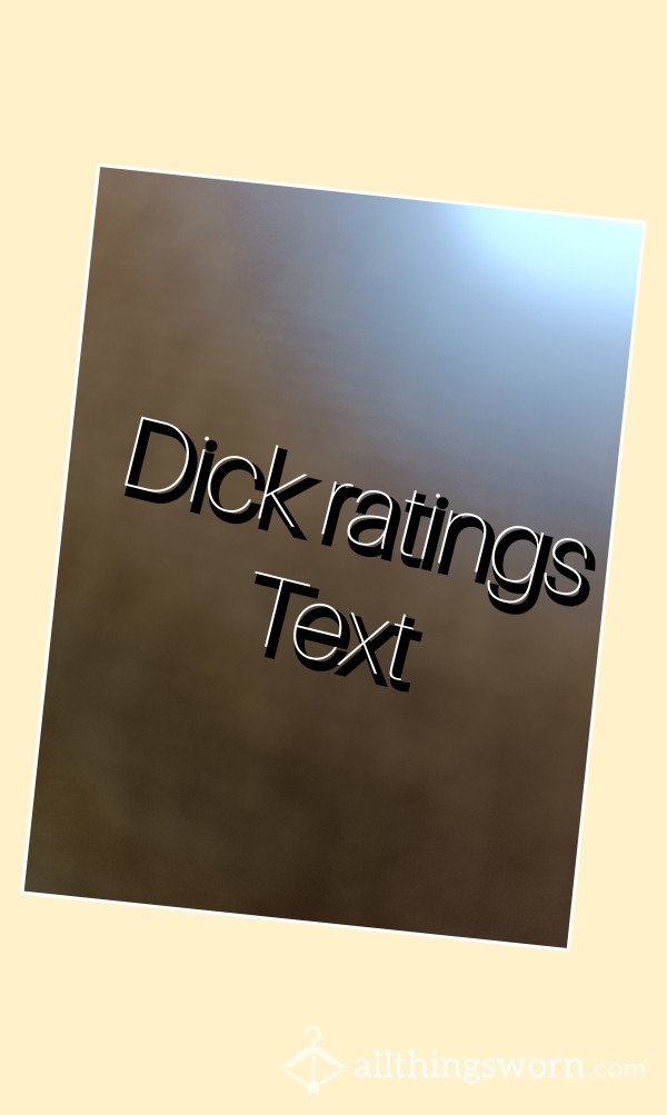 Written Dick Ratings
