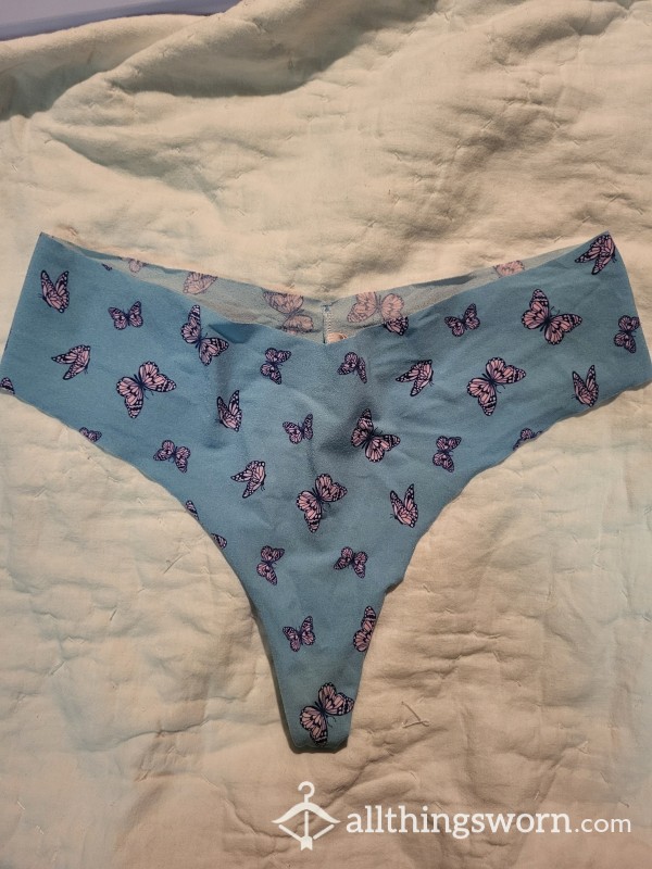 XL Blue Butterfly 🦋 VS Thong - 1 Save