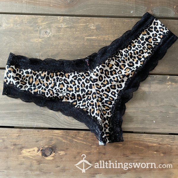XL Leopard Cheeky VS Panties