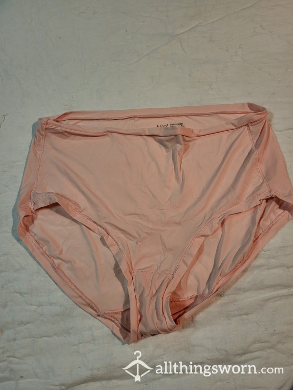 XXL Hanes Pink Granny Panties