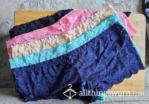 XXL Lacy Boy Brief Various Colors Available