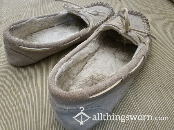 Year Old Well-worn Slippers