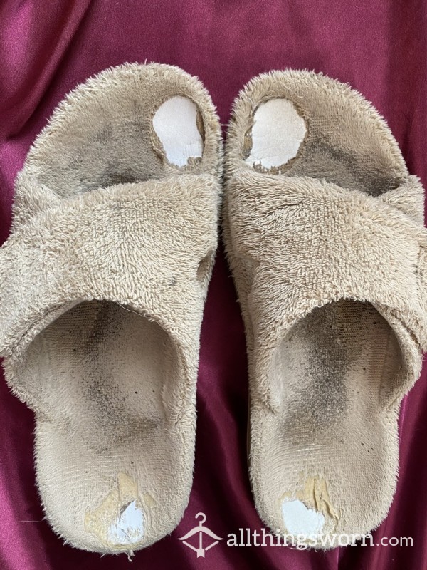 Year + Worn House Slippers