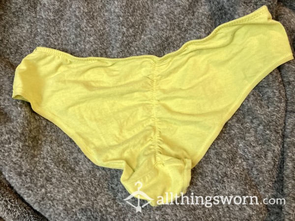 Yellow Cheeky Panties