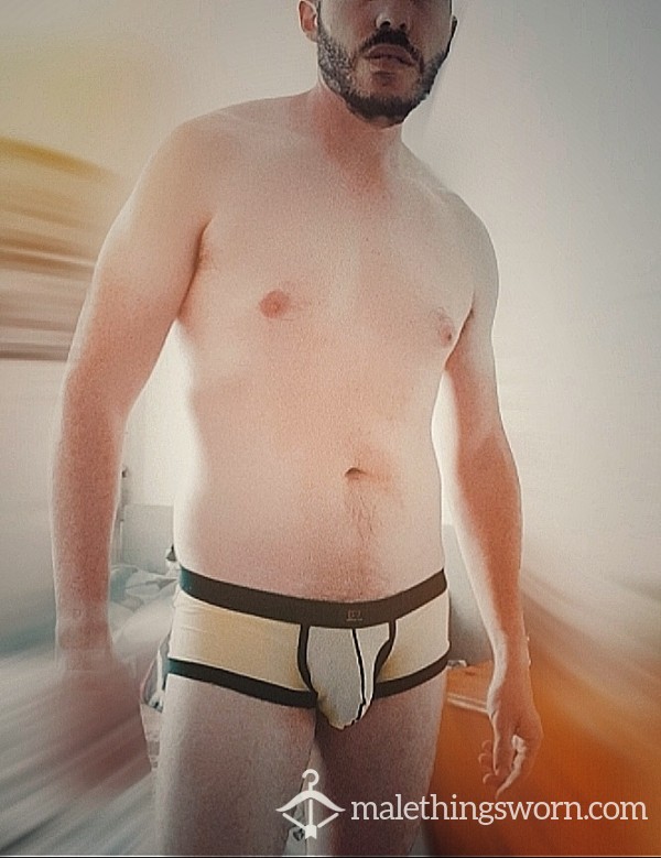 Yellow Hipster Boxer Briefs