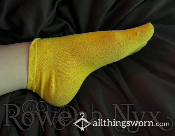 Yellow NoShow Socks - Ankle Socks