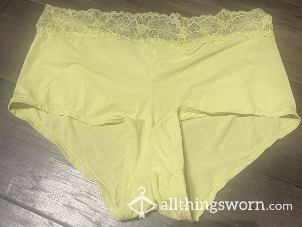 Yellow Thicc Booty Shorts