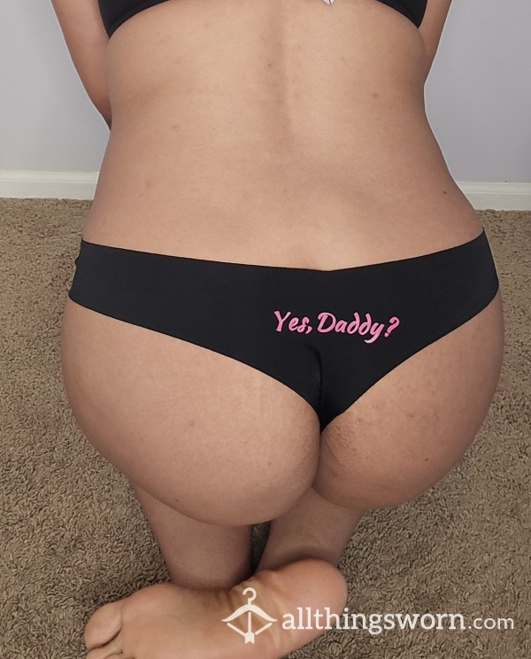 Yes, Daddy!