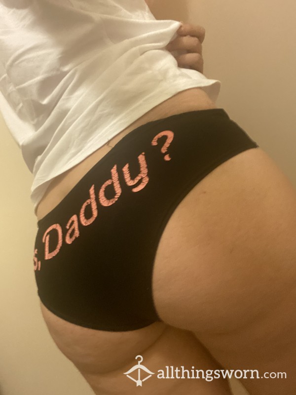 “Yes, Daddy?” Nylon Cheeky Hipster Briefs - Well Worn