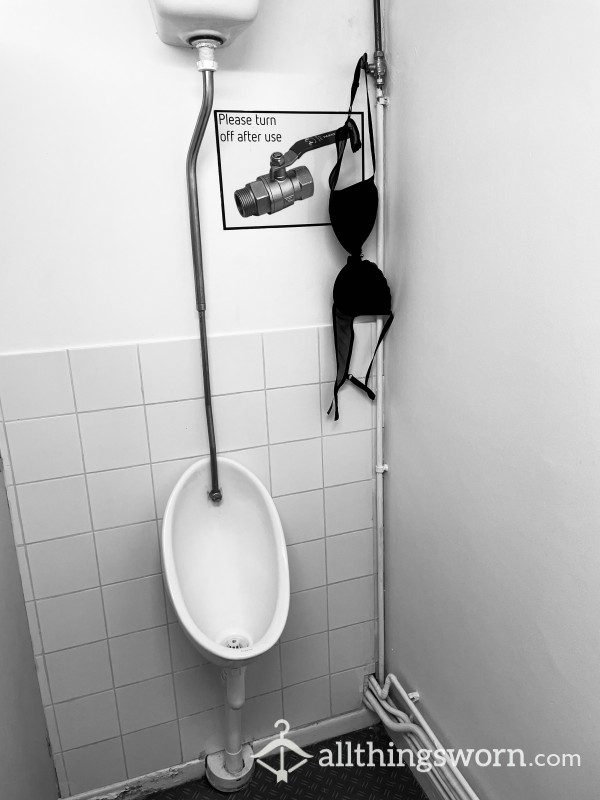 Yes, That Is A Urinal. Yes, That Is My Bra…