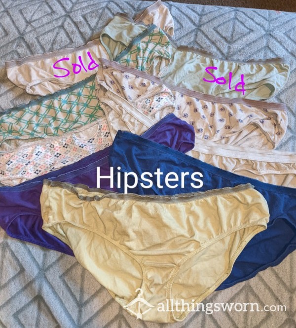 You Pick A Pair Of OLD Panties - Well Worn, Well Loved, Years Of Use - Several Styles To Choose From