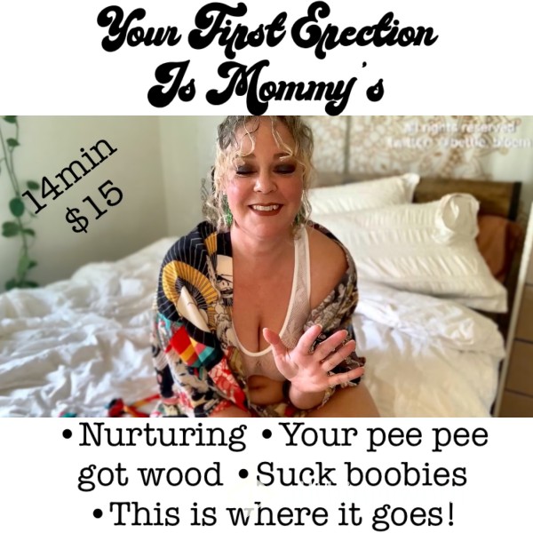 TW⚠️Your First Erection Is Mommy’s