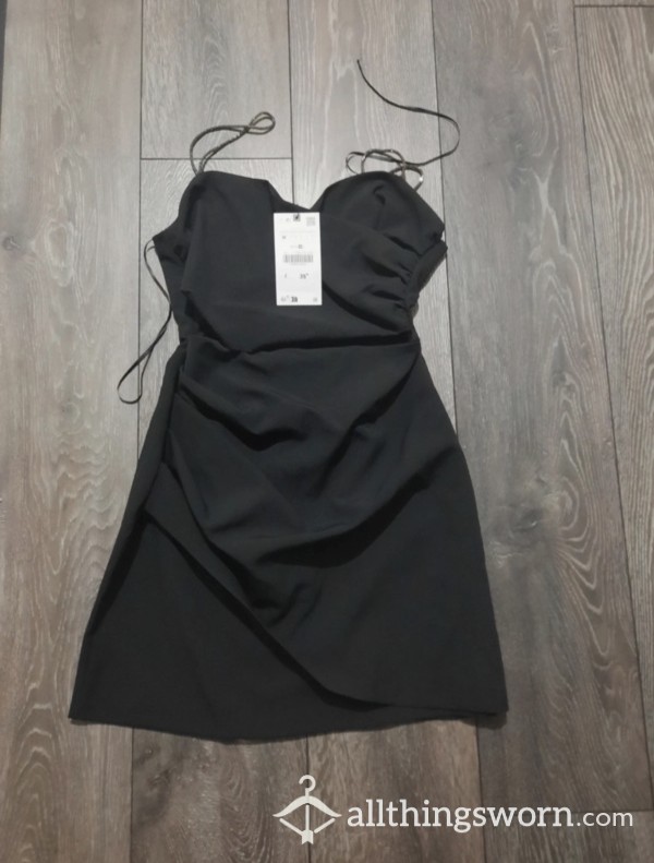 Zara Black Mini Dress Medium